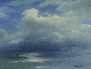 Albert Bierstadt Sea and Sky oil on canvas